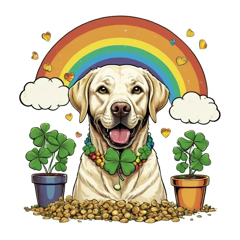 Clover St. Patrick's Day Labrador