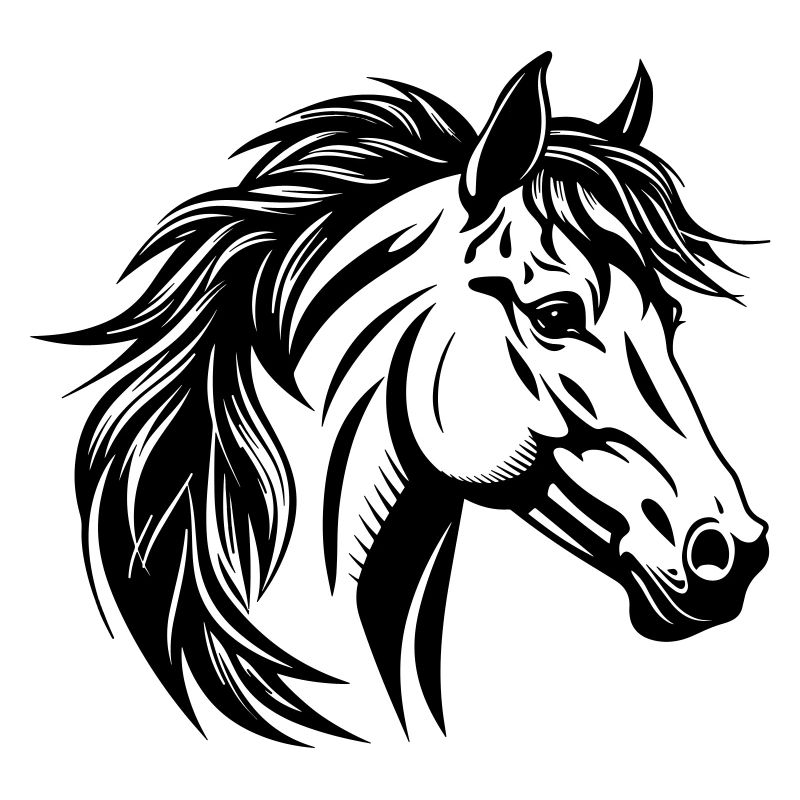 Portrait de cheval