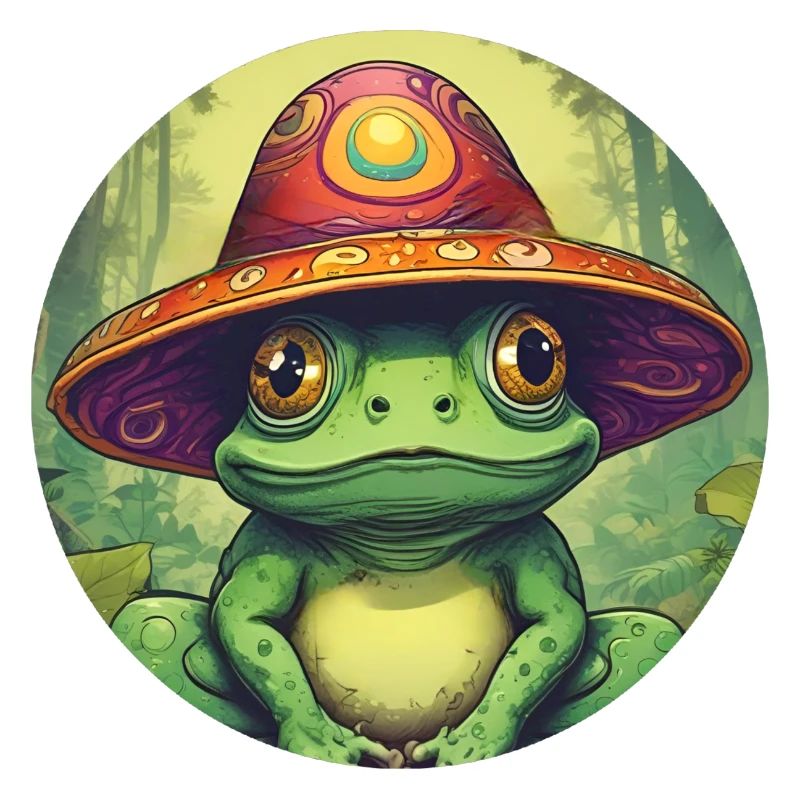Grenouille psychédélique II