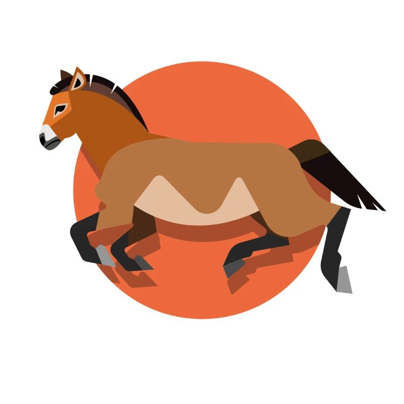 Cheval sauvage d’Asie