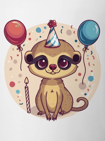 Suricate Anniversaire Bébé