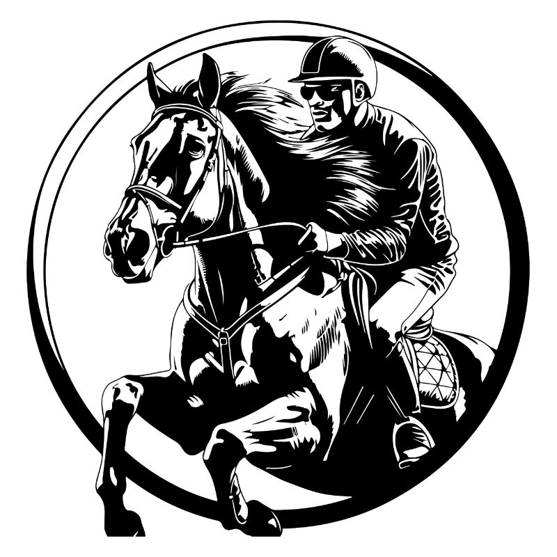 Reiten Pferd Mann