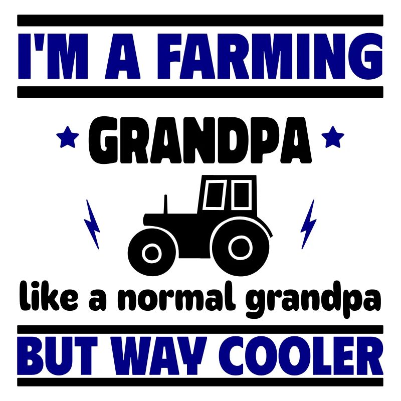 Je suis un papi cool, un vrai fan d’agriculture