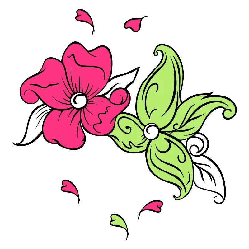 Salutation florale