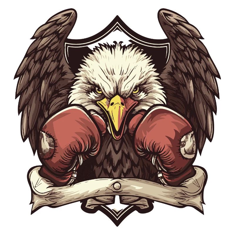 Eagle Boxer MMA Logo