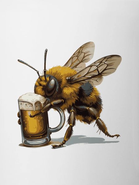 Bee Beer Funny