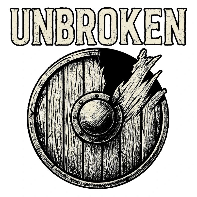 Unbroken – Nordic Shield Symbol