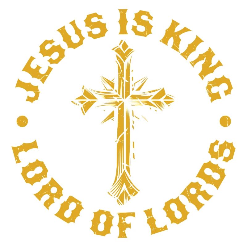 Broken Golden Cross Design
