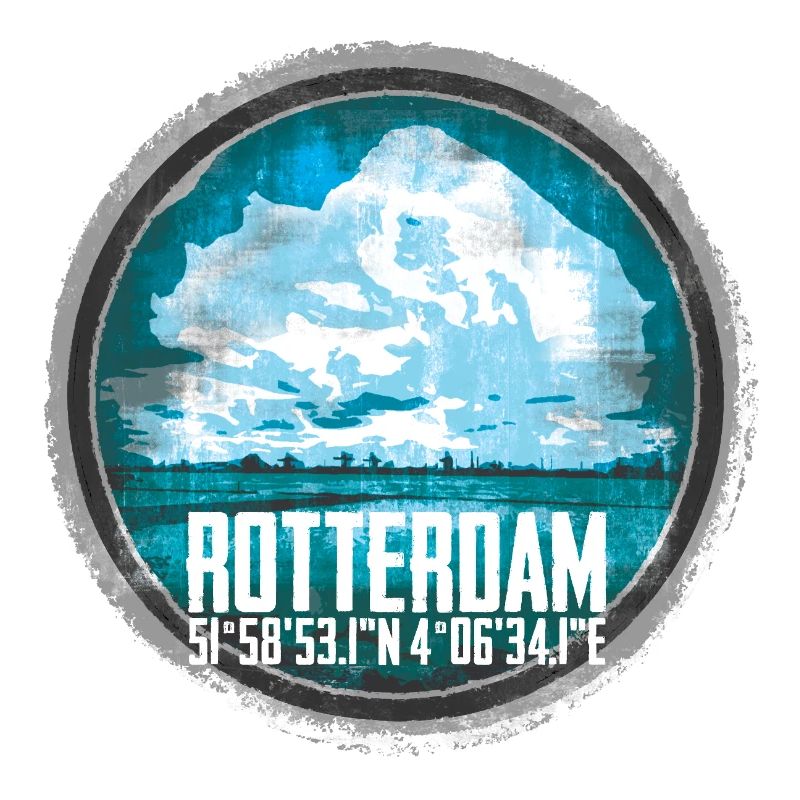 Conception de la ligne d’horizon et des coordonnées de Rotterdam