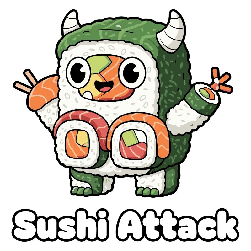 Sushi Attack Monster