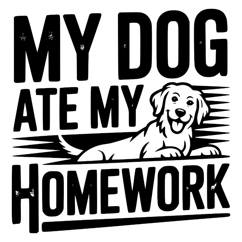 Mon chien a mangé mes devoirs