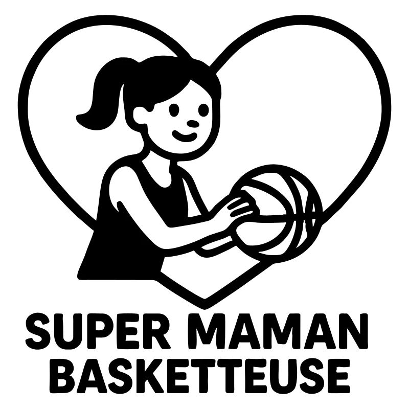 Super maman coiffeuse – Cœur coiffure