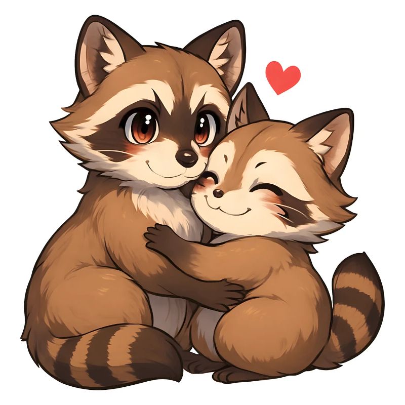 Cuddling Red Panda Hug