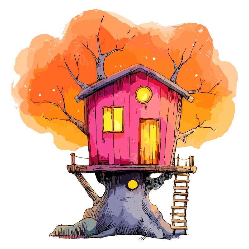 Magie d’automne de la Cabane Rose