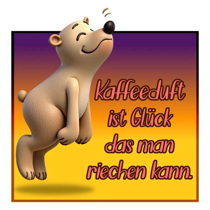 Kaffeeduft ist Glück
