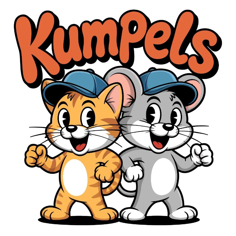 Kumpels Katzenfreundschaft Caps