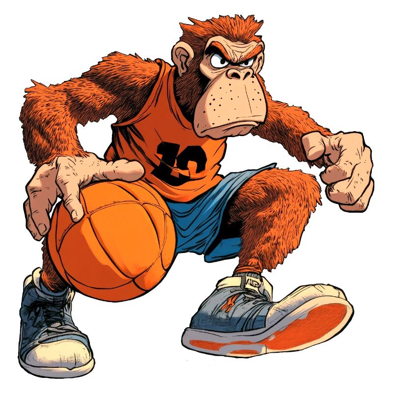 Monkey Basketball Player / Hooper