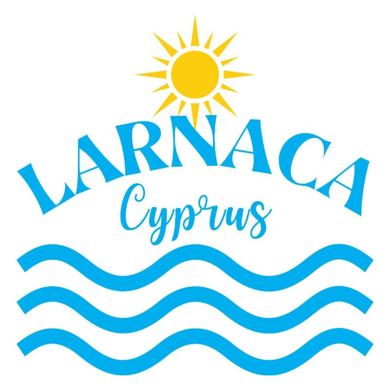 Larnaca Cyprus Sun Waves 
