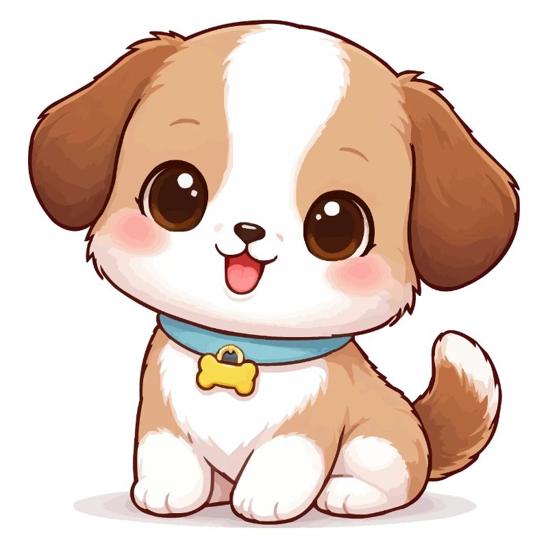Dog Cute Comic
