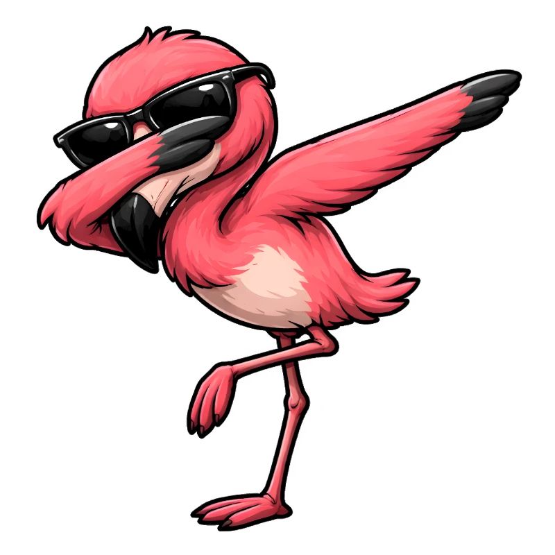Dab Flamingo