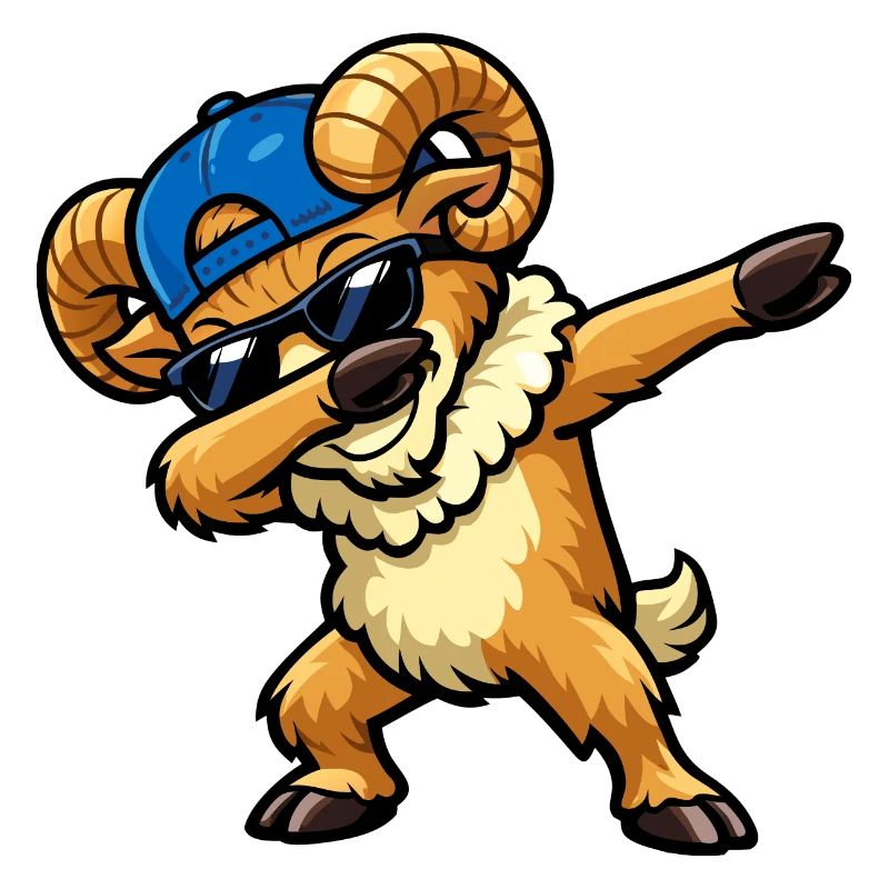 Dabbing Ram