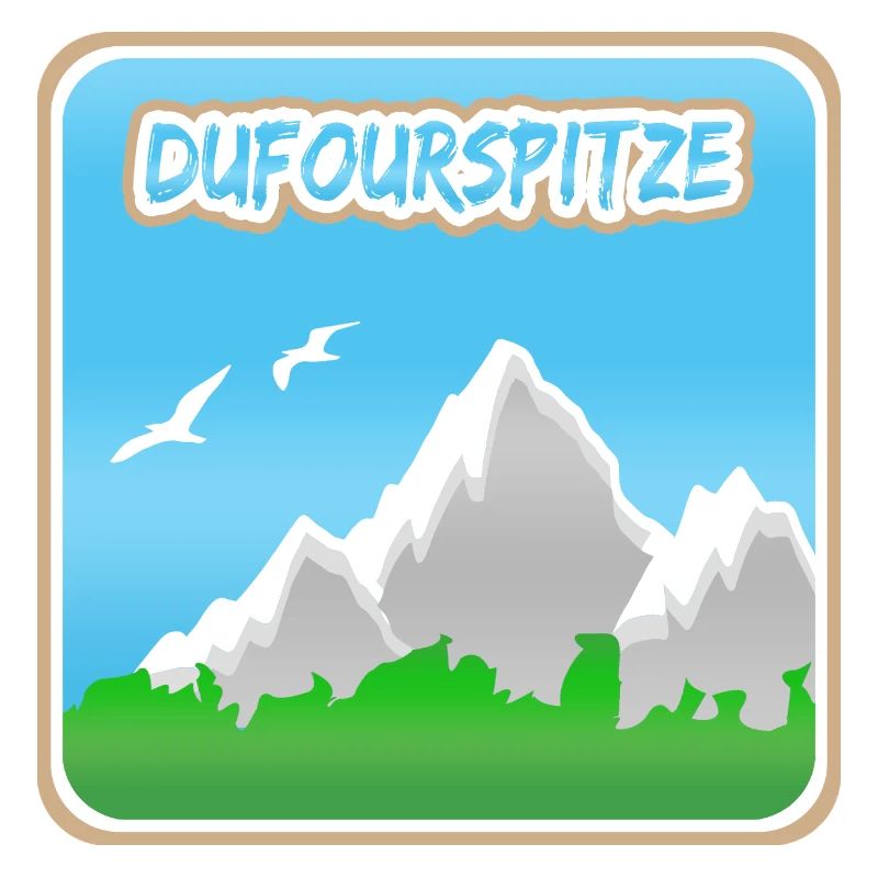 Dufourspitze als Berg