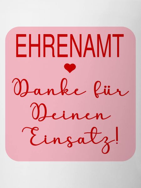 Danke Einsatz Ehrenamt