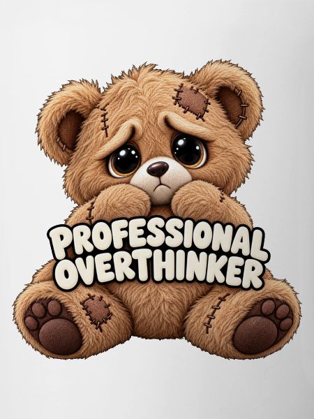 Professioneller Grübler Bär