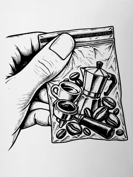 Barista Kaffee-Duftbeutel Koffein-Humor-Geschenk