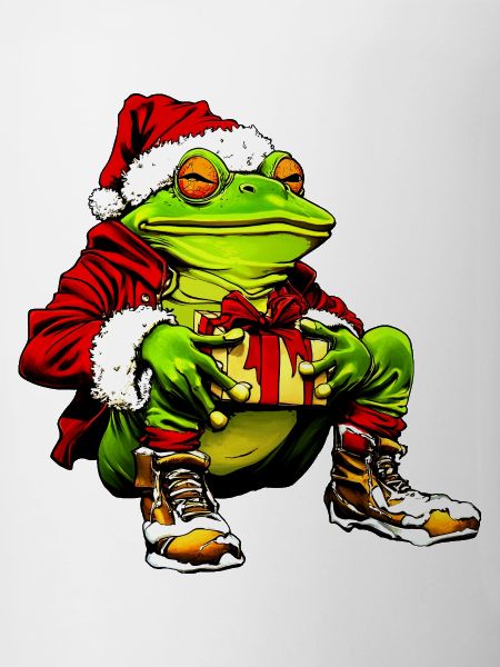 Frösche Weihnachten
