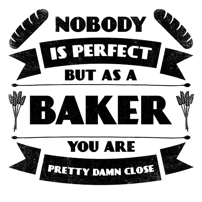 Perfekter Bäcker Bäckerei Brot Backen Gebäck