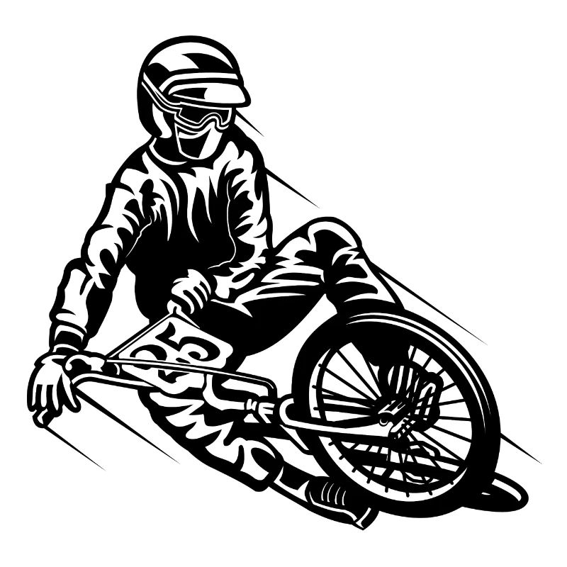 BMX / Mountain Biker 03_schwarz