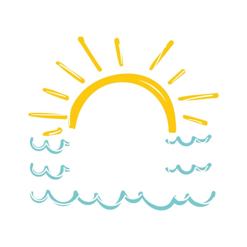 Sonnenschein scheint nach Regenfällen Geschenkidee