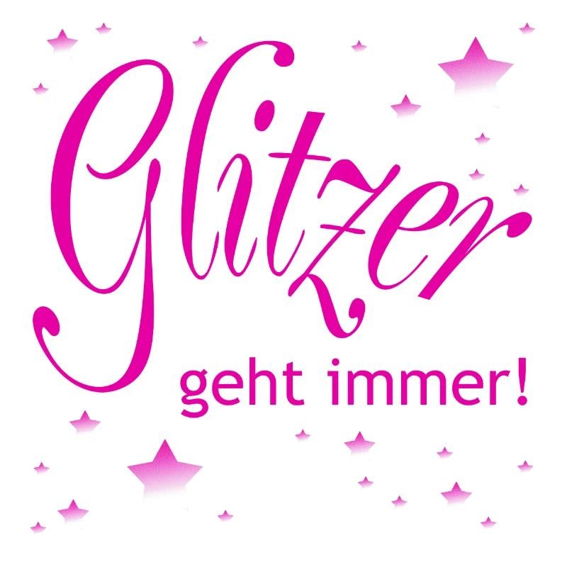 Glitter always works