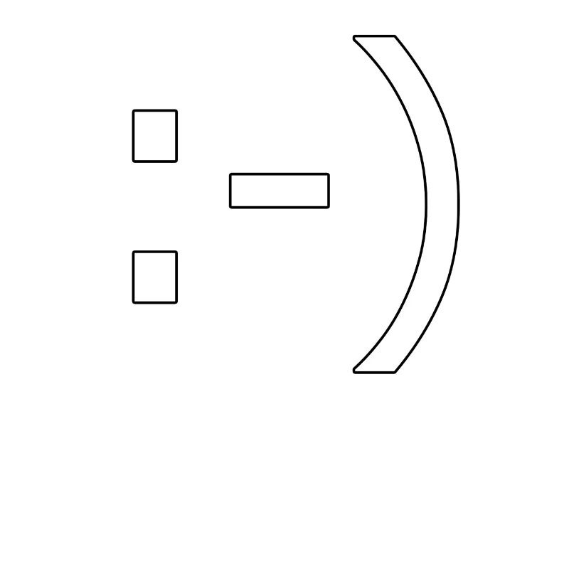 :-) smiley