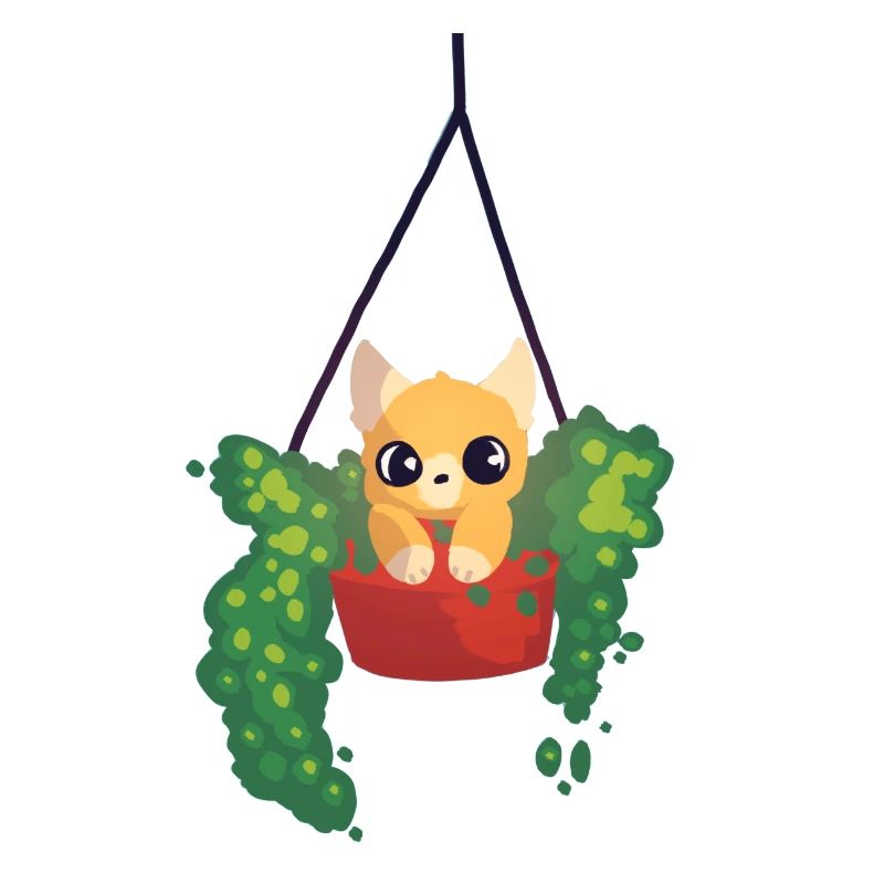 Chat dans un pot