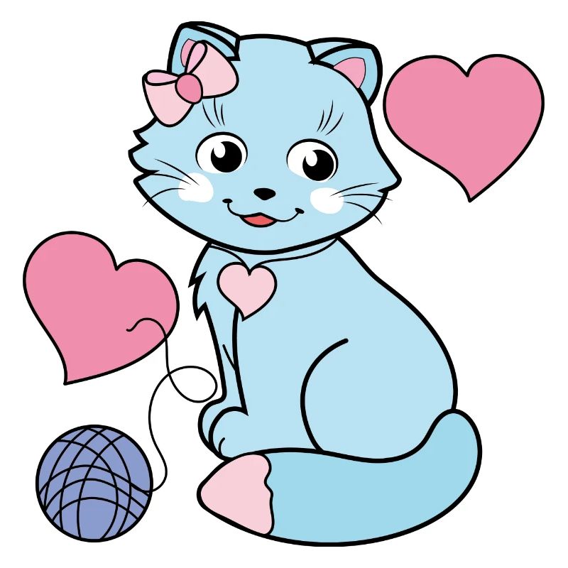Kinder Katze Kaetzchen