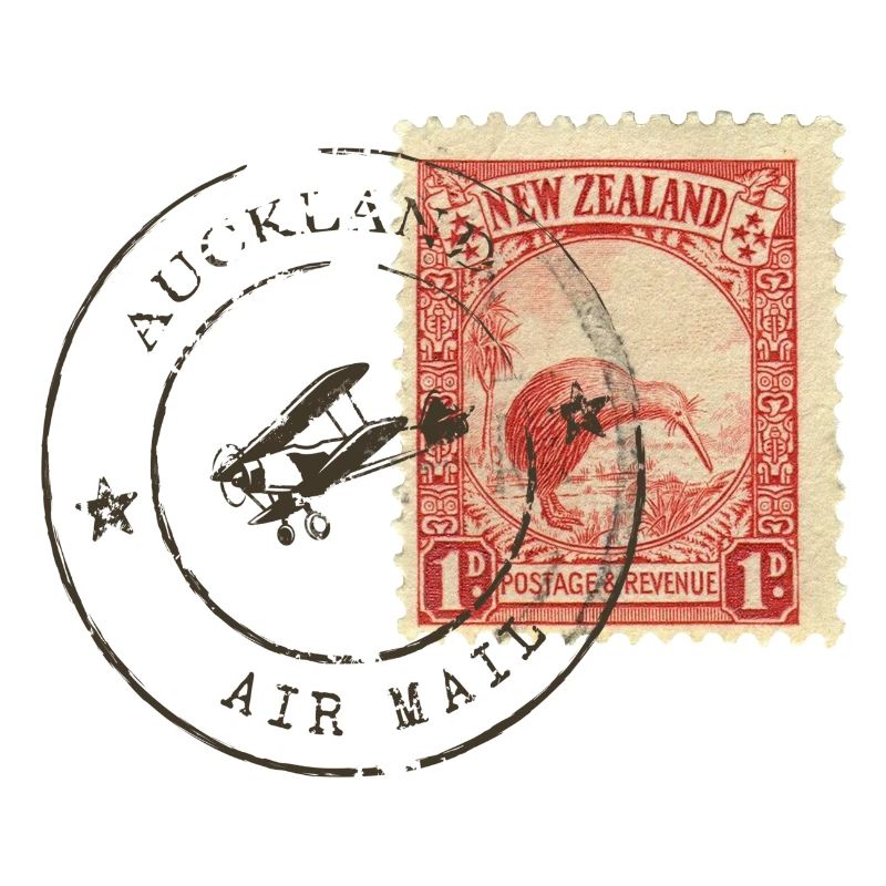 Kiwi Briefmarke