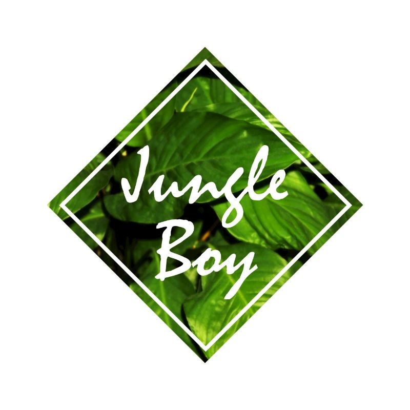 garçon de la jungle feuilles de la jungle garçon