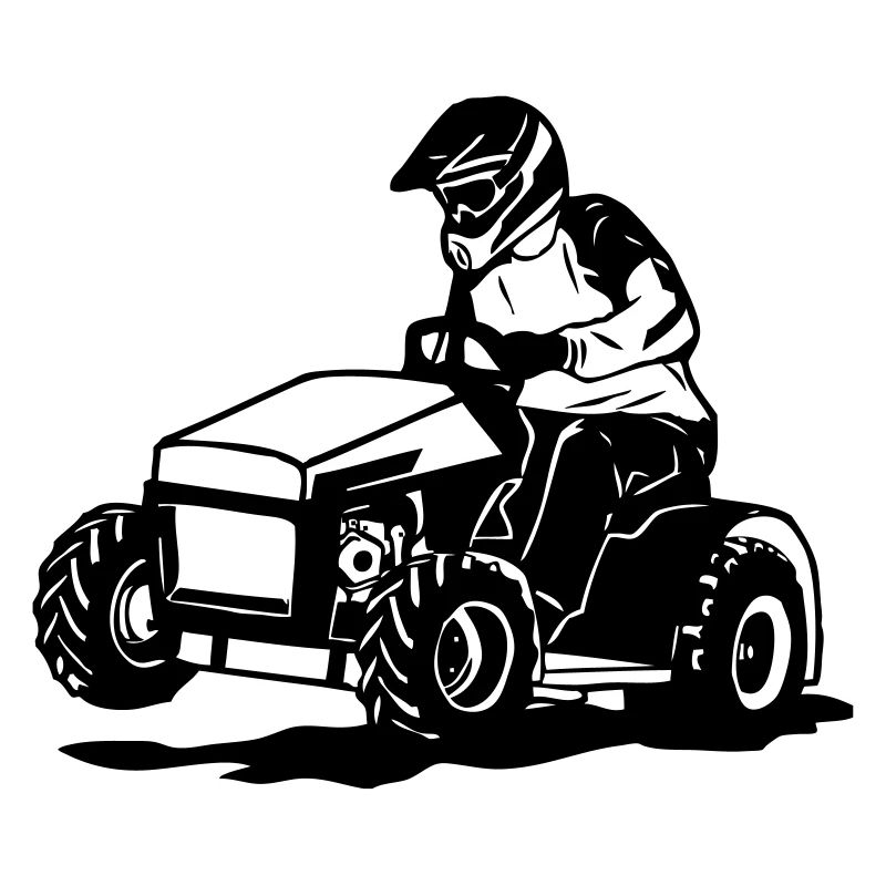 Lawn tractor - lawn tractor racing