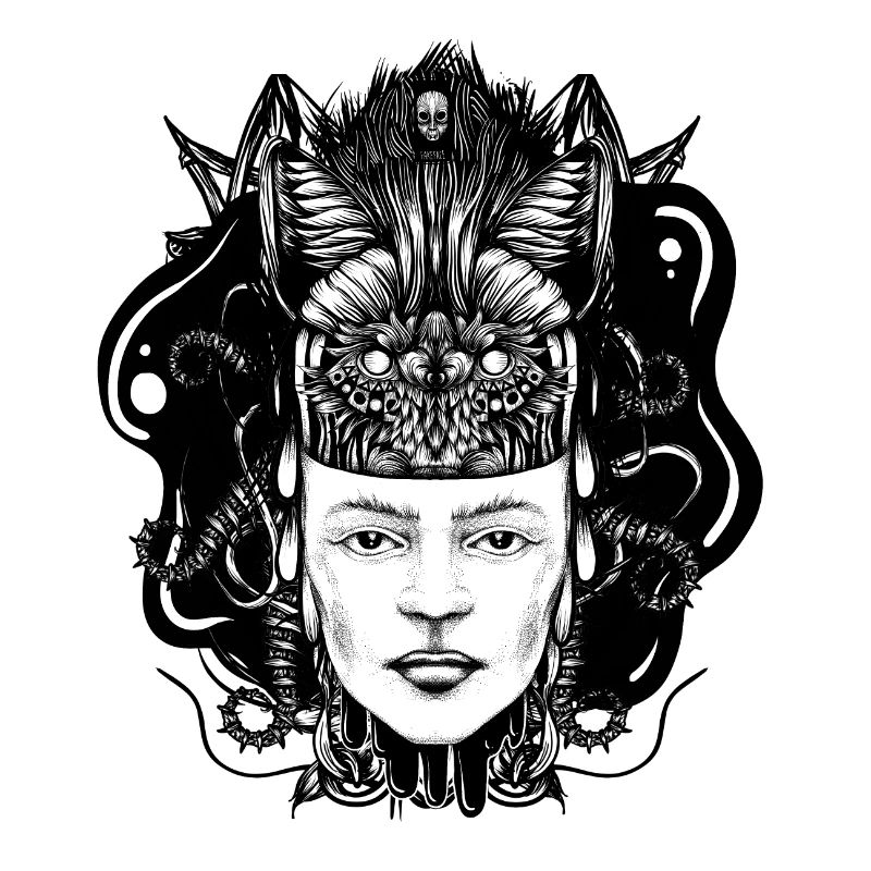 fille loup