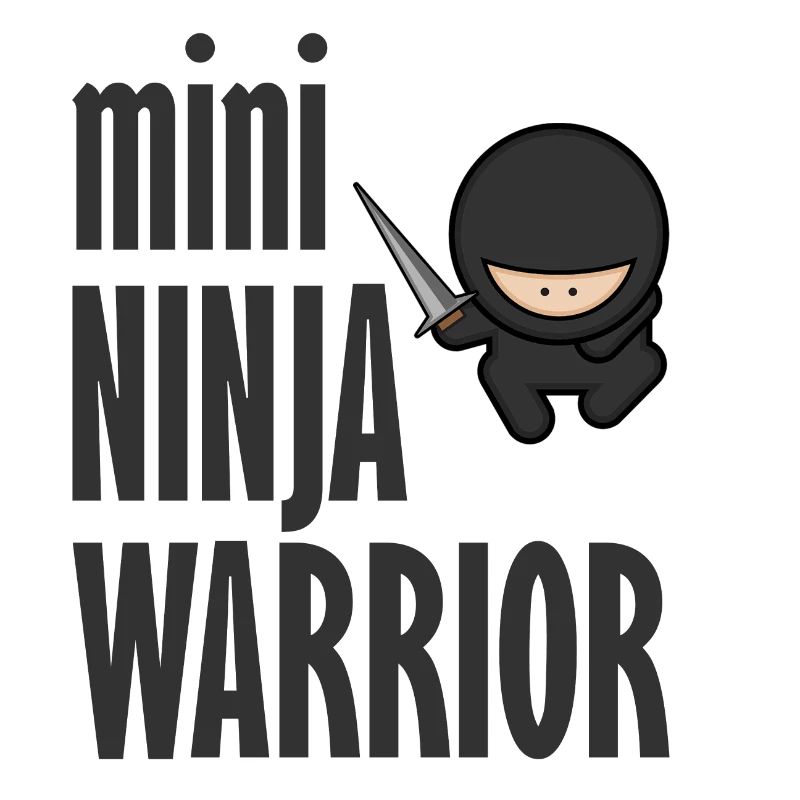 Ninja Warrior mit toller Grafik Geschenk