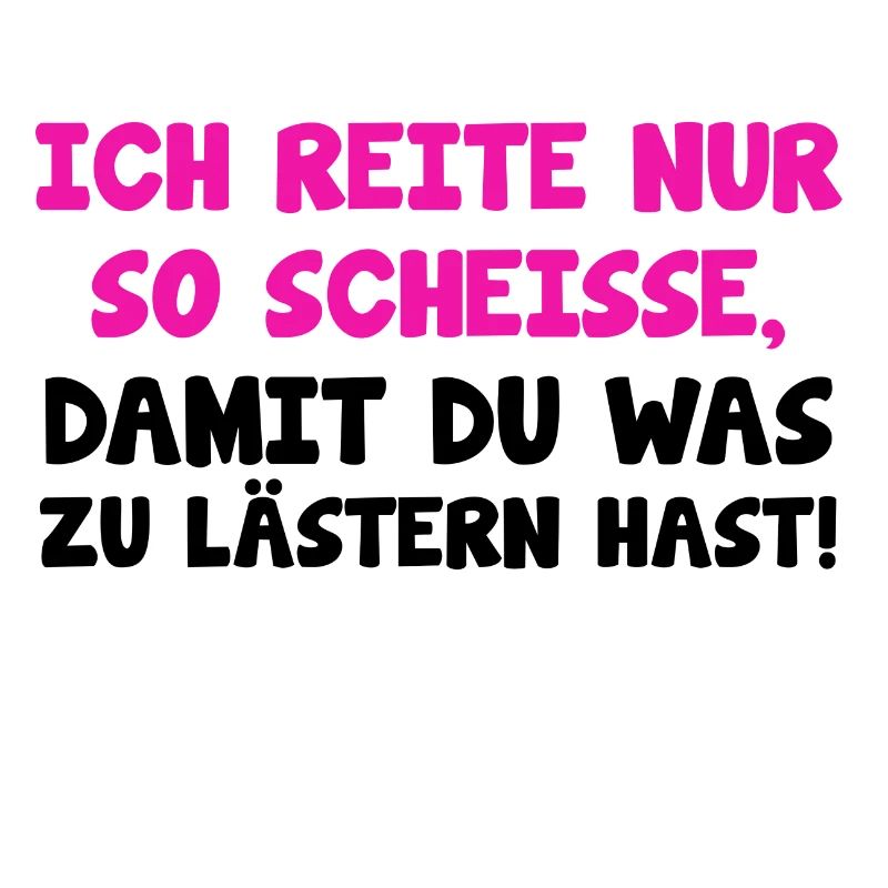 Pferdesprüche TShirt Pferd Reitersprüche Geschenk