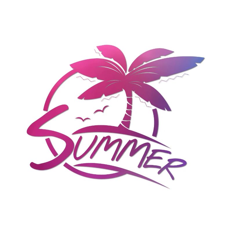 Summer lettering