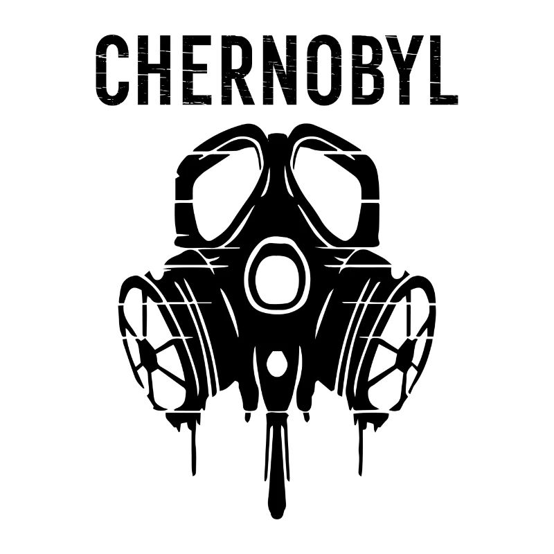 Cadeau de masque à gaz de centrale nucléaire de Tchernobyl