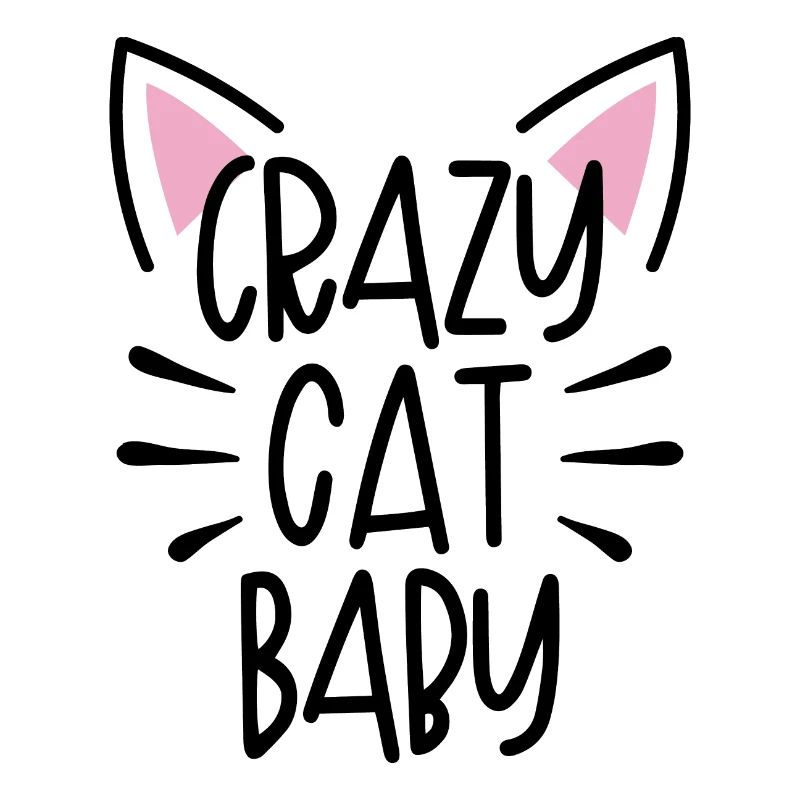 Chat fou bébé