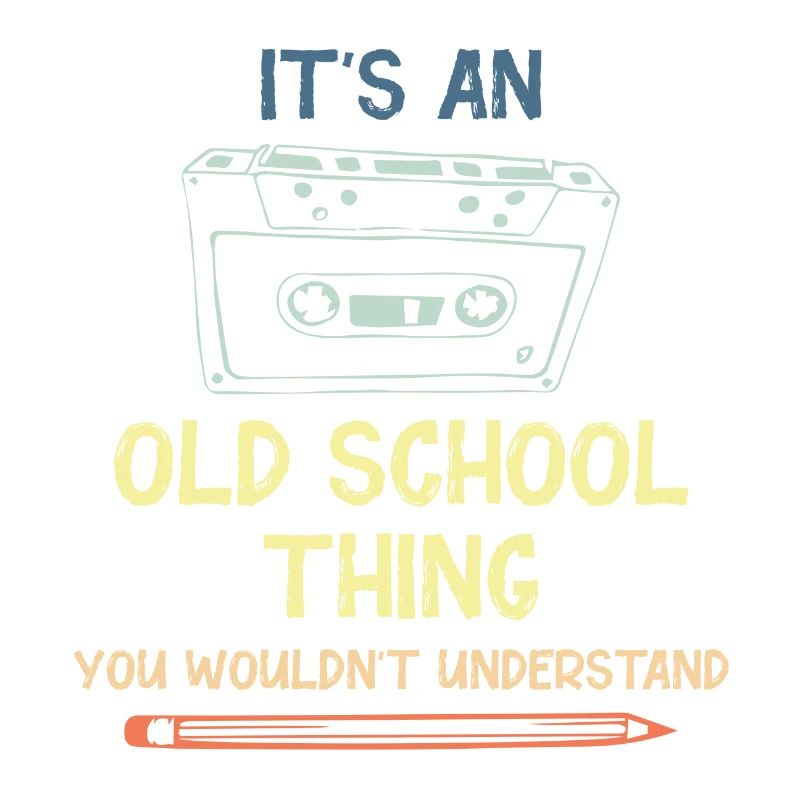 Oldschool old school 90s Geschenkidee nineties