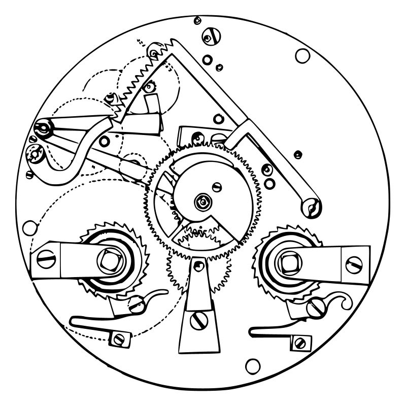 Pendule arithmetic impact unit