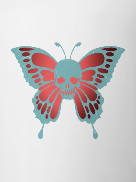 The butterfly skull