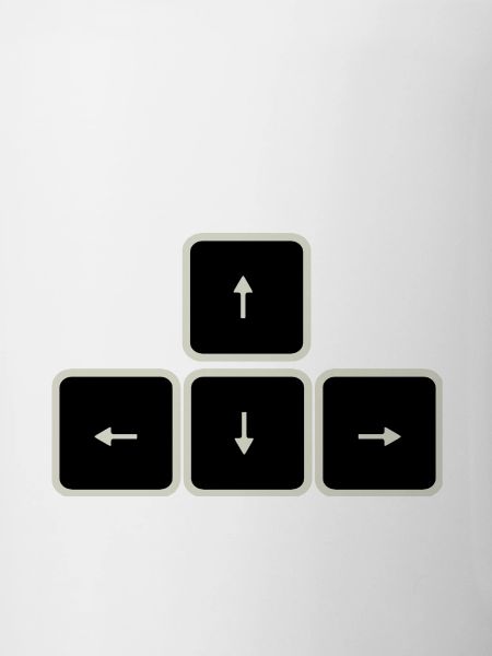 Arrow Keys Keyboard Computer Nerd
